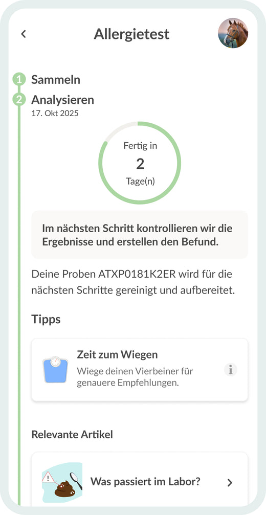 Live-Updates direkt aus dem Labor