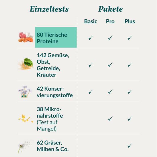 Allergietest - Tierische Proteine Katze