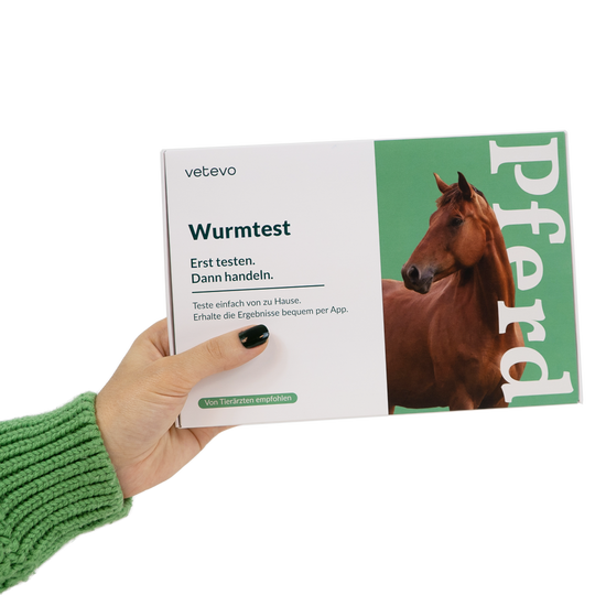 Wurmtest Pferd