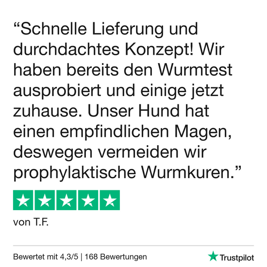 Das sagen andere Kunden über den Wurmtest